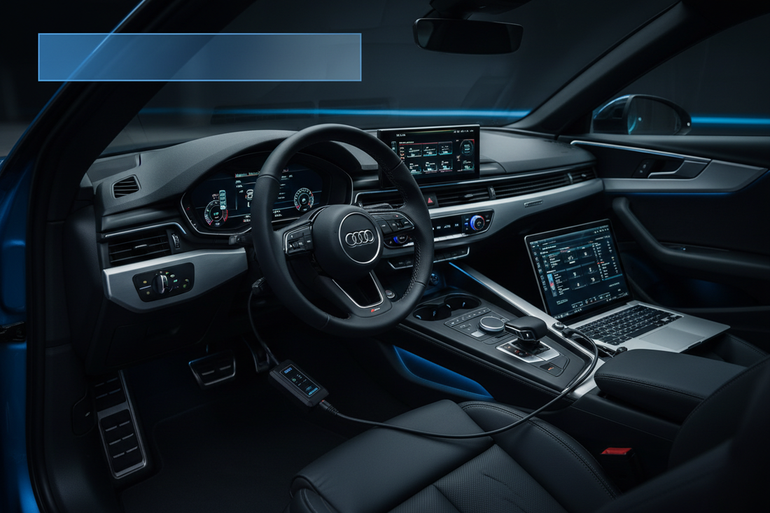 Top 15 kodowań VCDS i OBD11 dla Audi A4 – co możesz odblokować w swoim aucie?